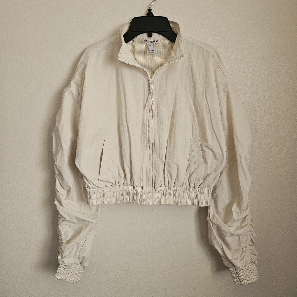 Forever 21 Cropped Windbreaker